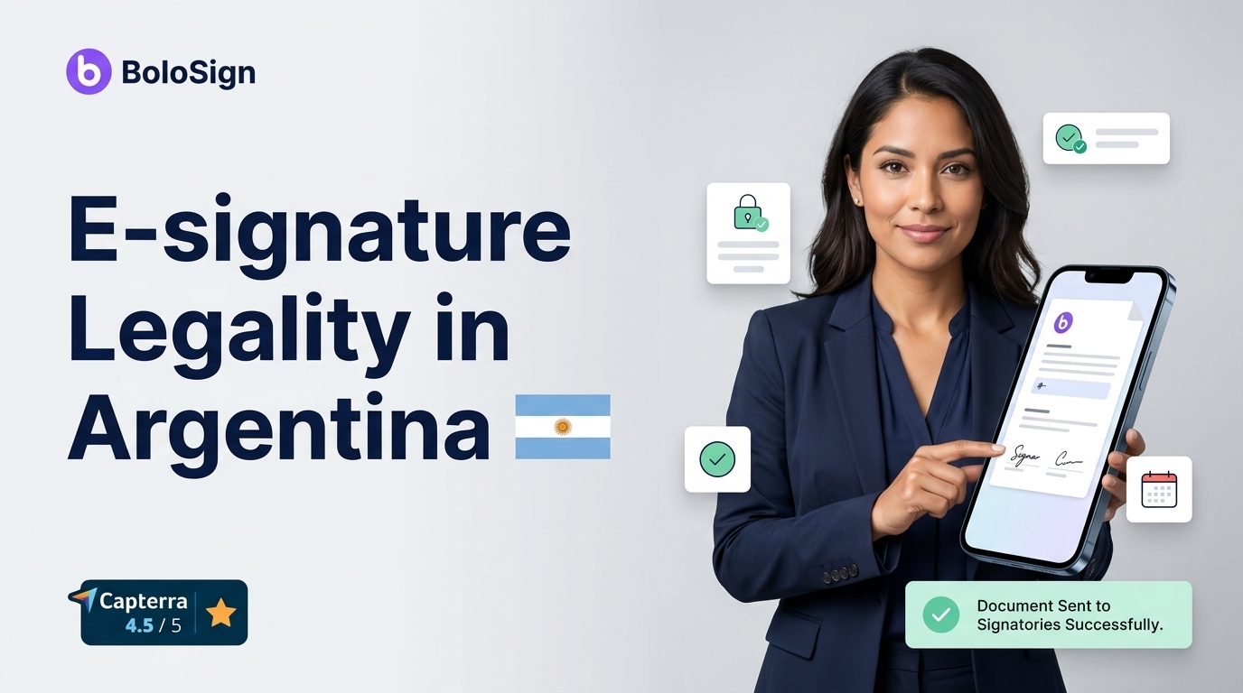 Mejor Plataforma de Firma Electrónica para Empresas en Argentina 2026 — BoloSign