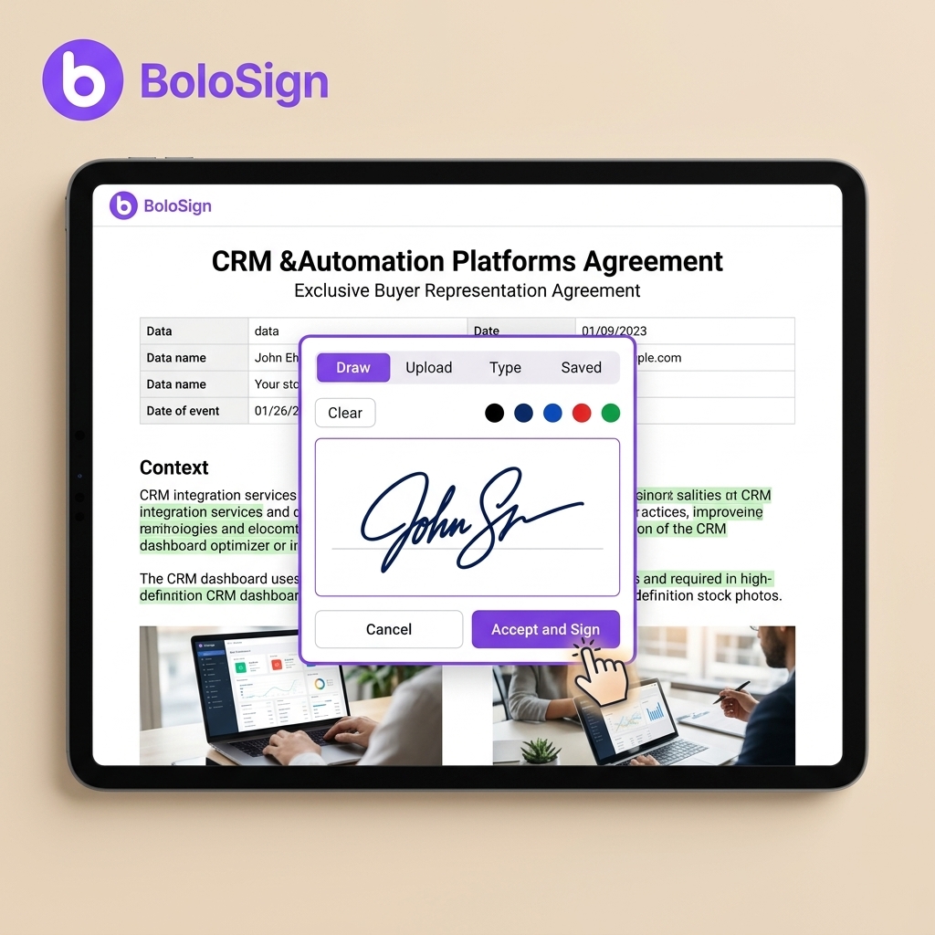 Best DocuSign Alternative for CRM & Automation Platforms: Save $4,200/Year | BoloSign