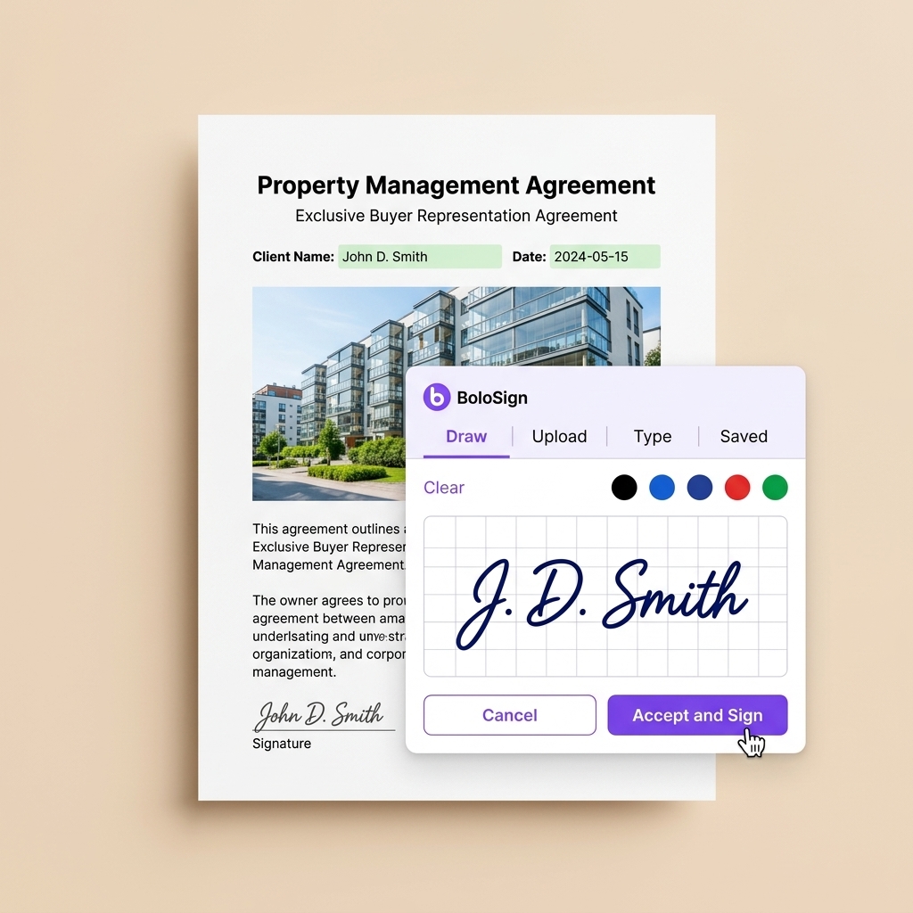 Best DocuSign Alternative for Property Management: Save $4,200/Year | BoloSign