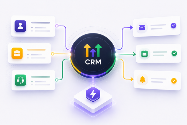 How is the right customer data added without manual work?
