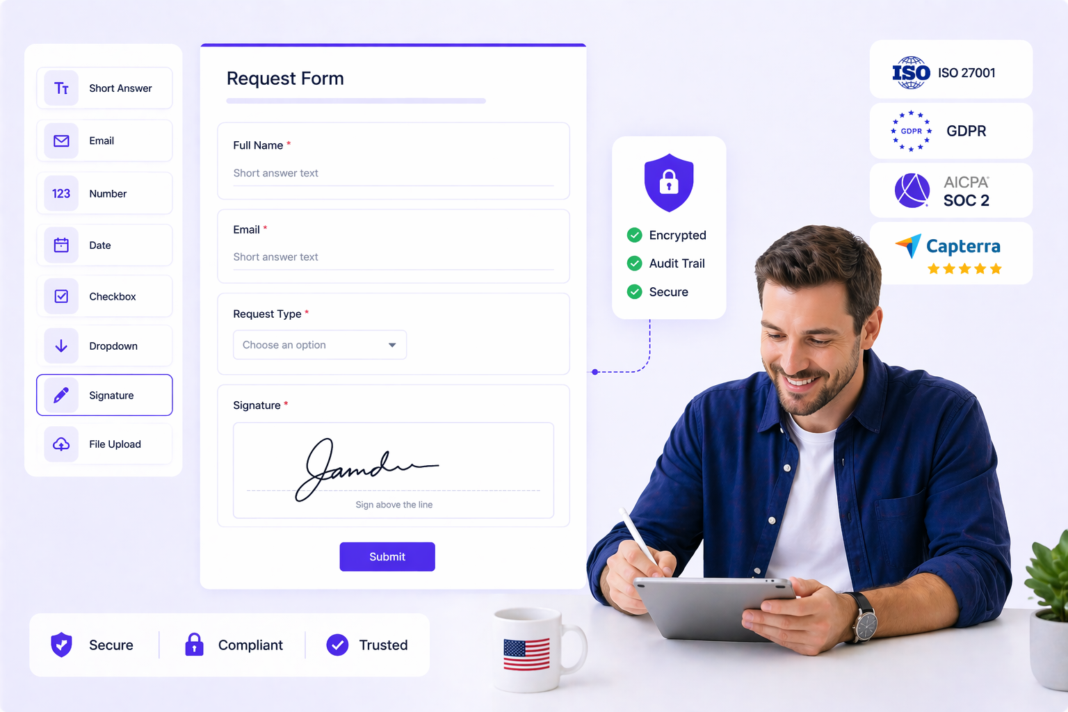 Create Forms: Build signature-ready forms from scratch - no PDF needed | BoloSign