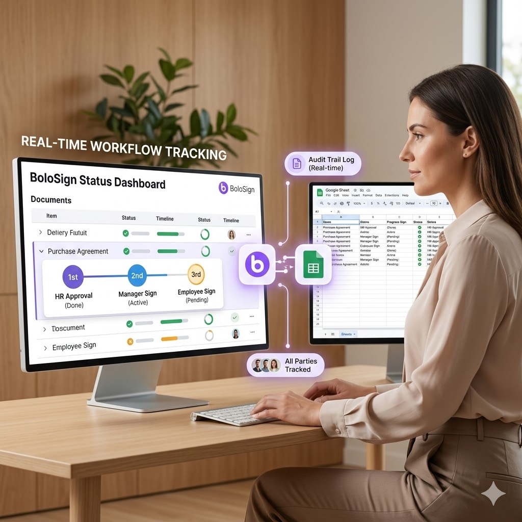 Multi-Signer Workflows: Route documents through multiple signers in the exact order you define | BoloSign